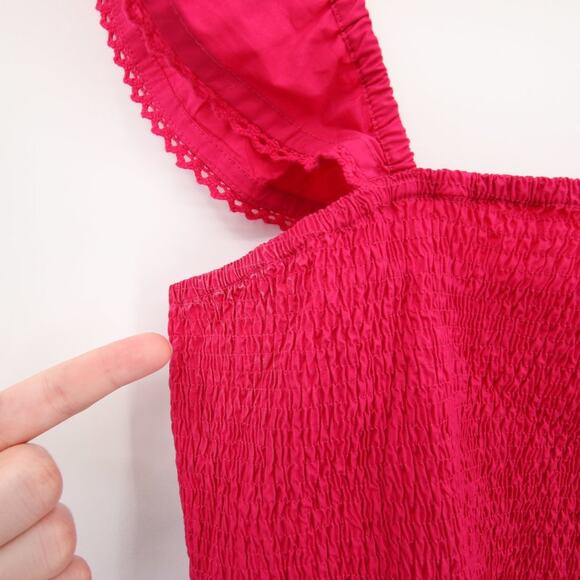 Roller Rabbit Pink Smocked Top - Picture 7 of 11